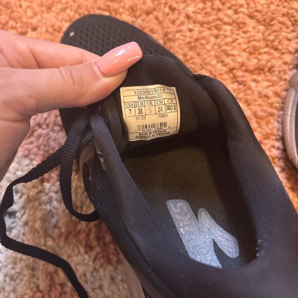 Brooks Ghost 15 Womens 7B Shoes Running Walking Black Pink/Purple 1203801B014 - Picture 5 of 7